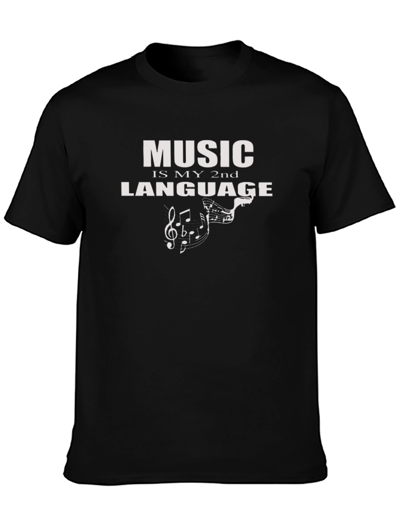 Music is My 2nd Language T-Shirt