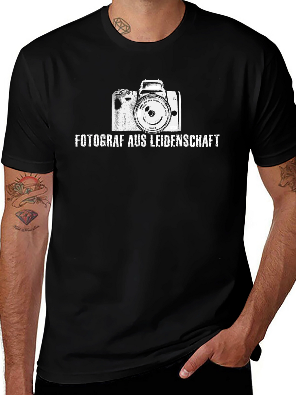Fotograf aus Leidenschaft T-Shirt - Black