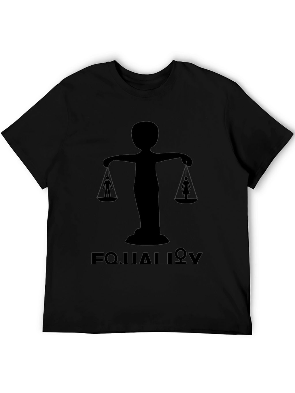 Equality Balance Graphic Tee - Black