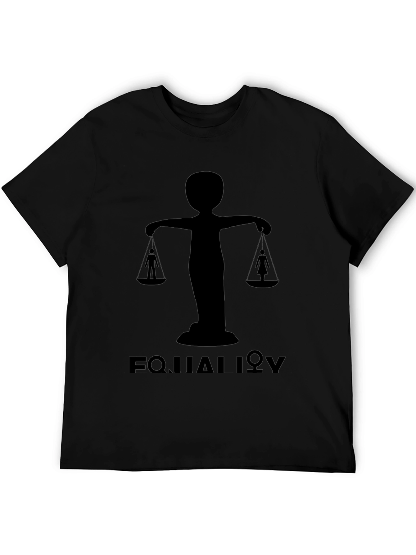 Equality Balance Graphic Tee - Black