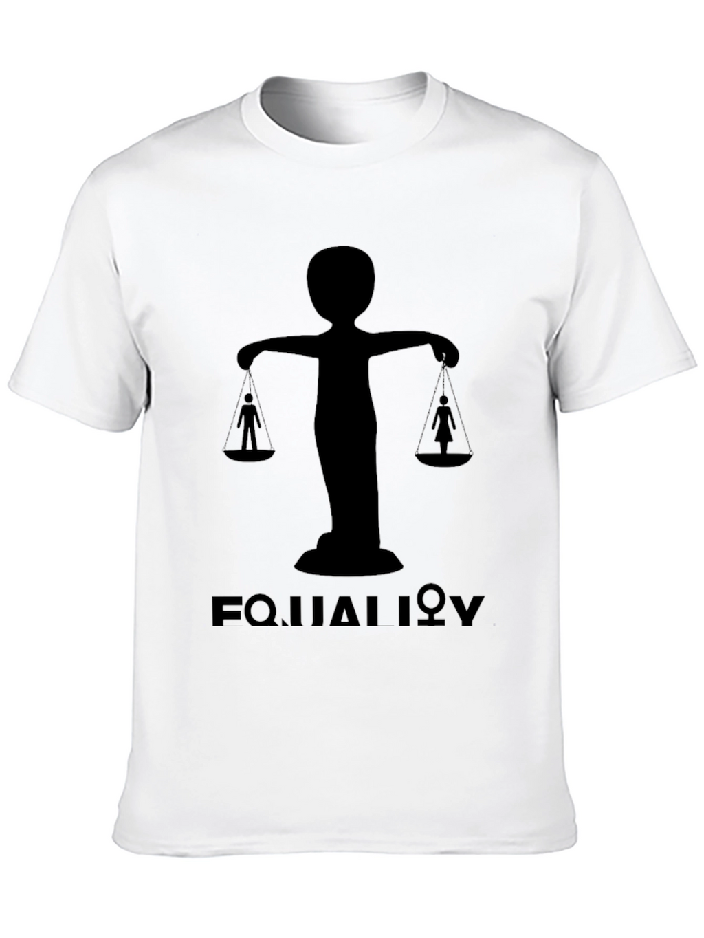 Equality Balance Graphic Tee - Black