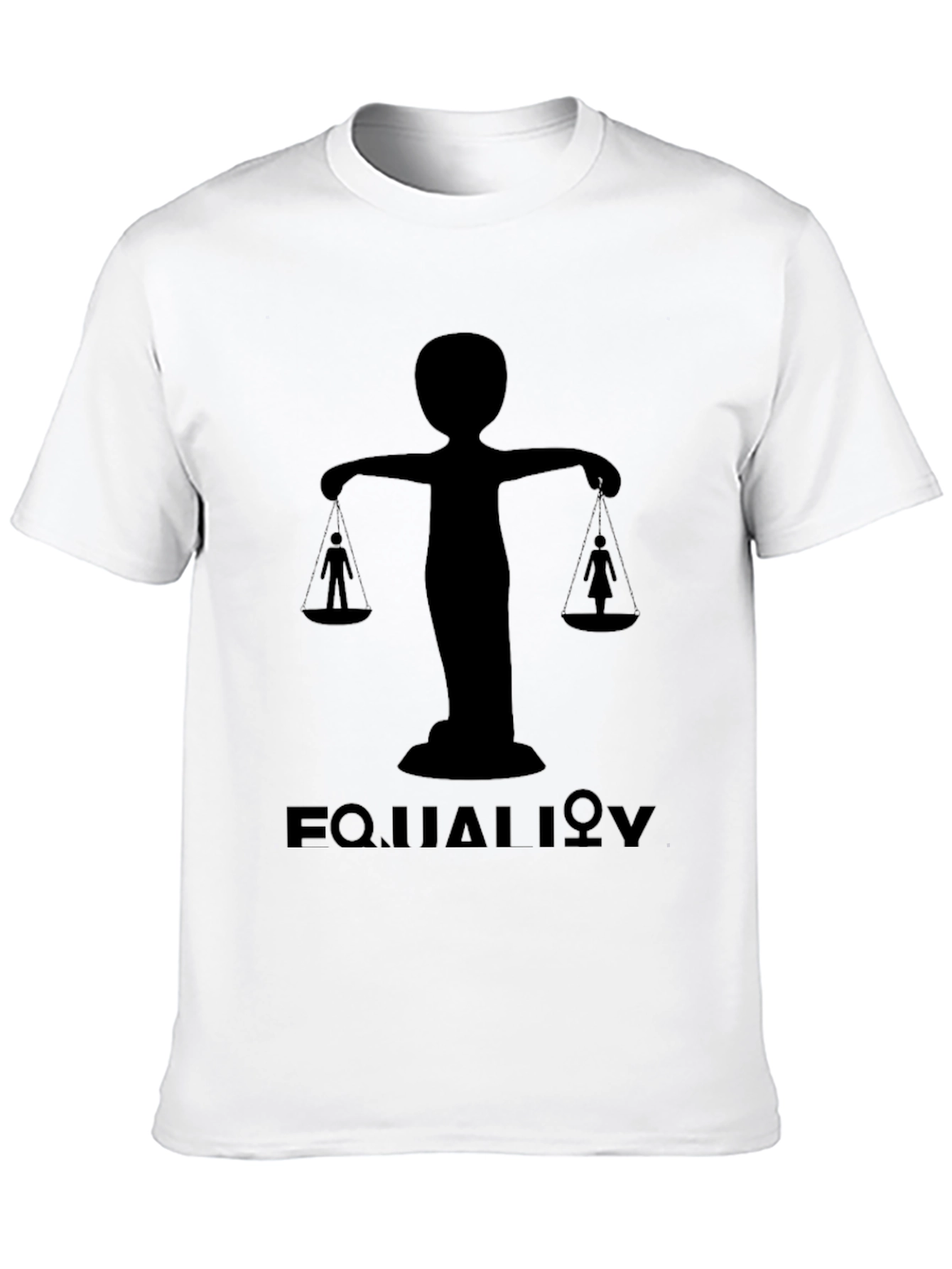 Equality Balance Graphic Tee - Black
