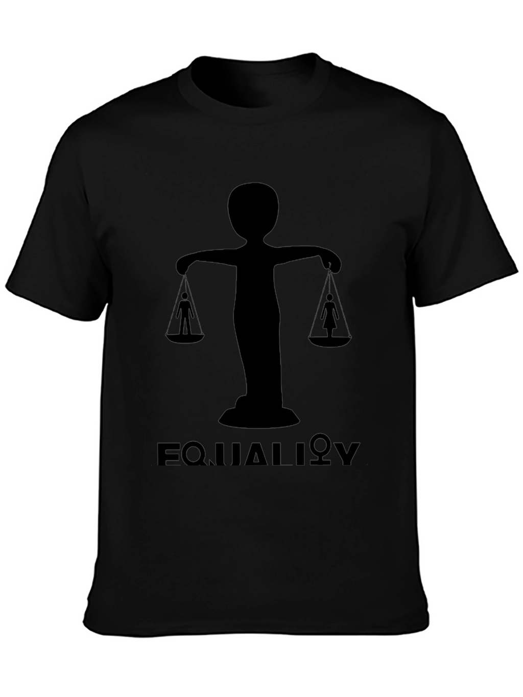 Equality Balance Graphic Tee - Black