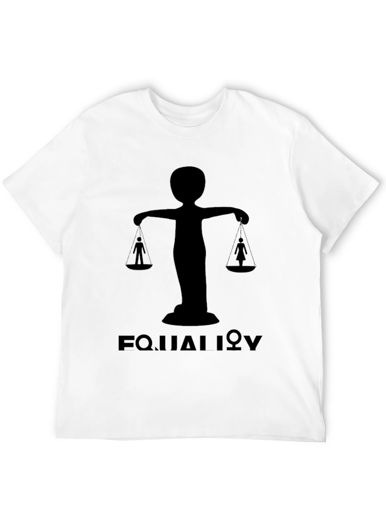 Equality Balance Graphic Tee - Black
