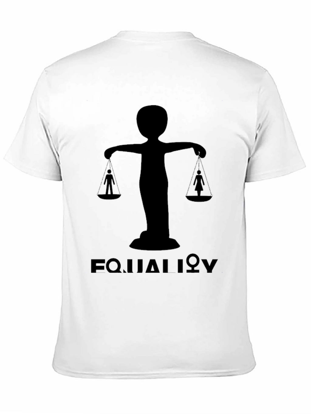 Equality Balance Graphic Tee - Black