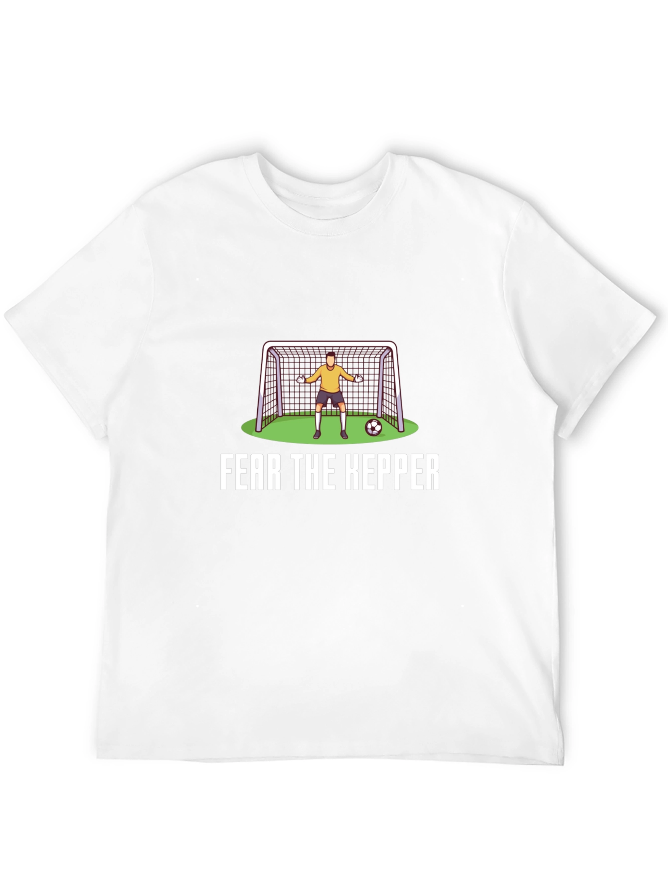 Fear The Keeper Black Graphic Tee