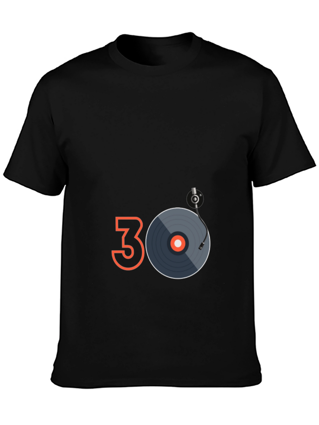 30th Birthday Record Player Graphic Tee