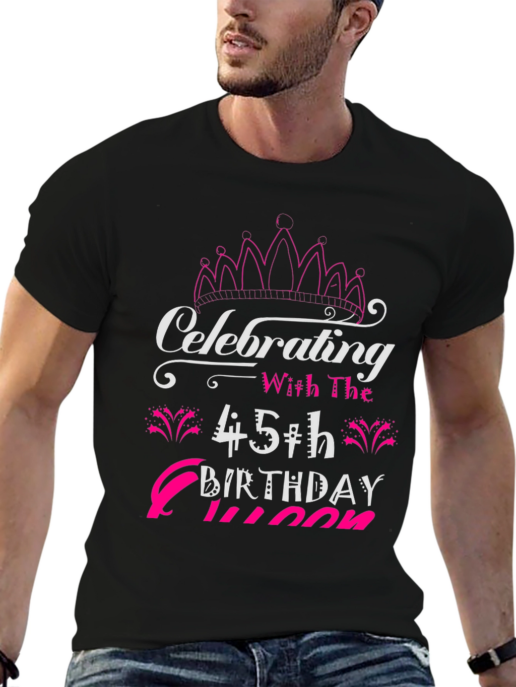 45th Birthday Queen Graphic Tee