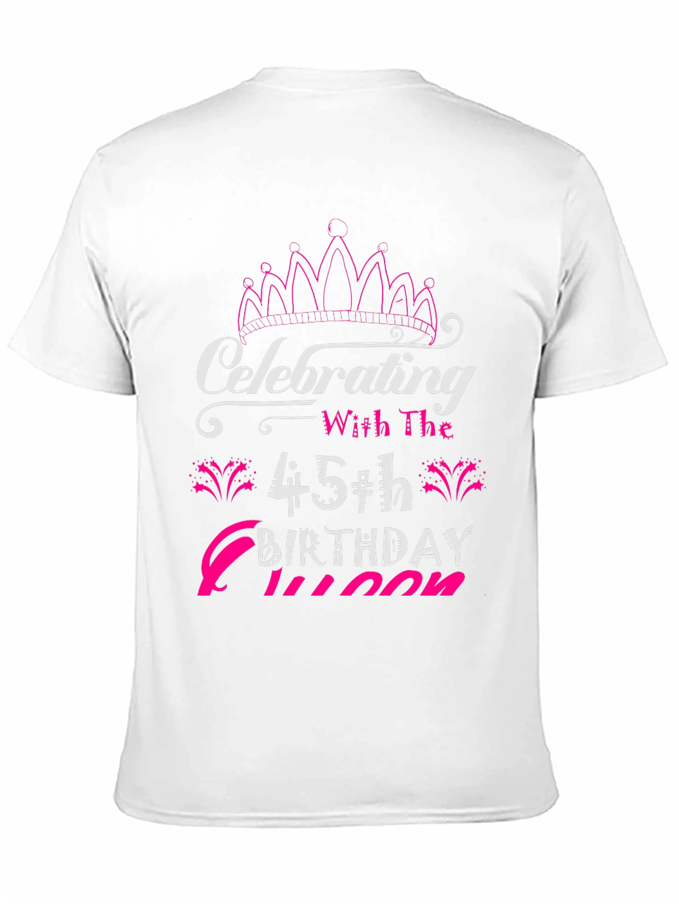 45th Birthday Queen Graphic Tee