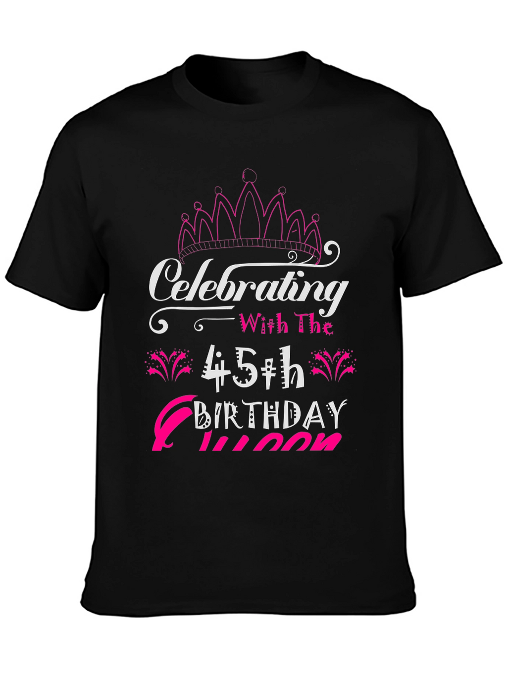 45th Birthday Queen Graphic Tee