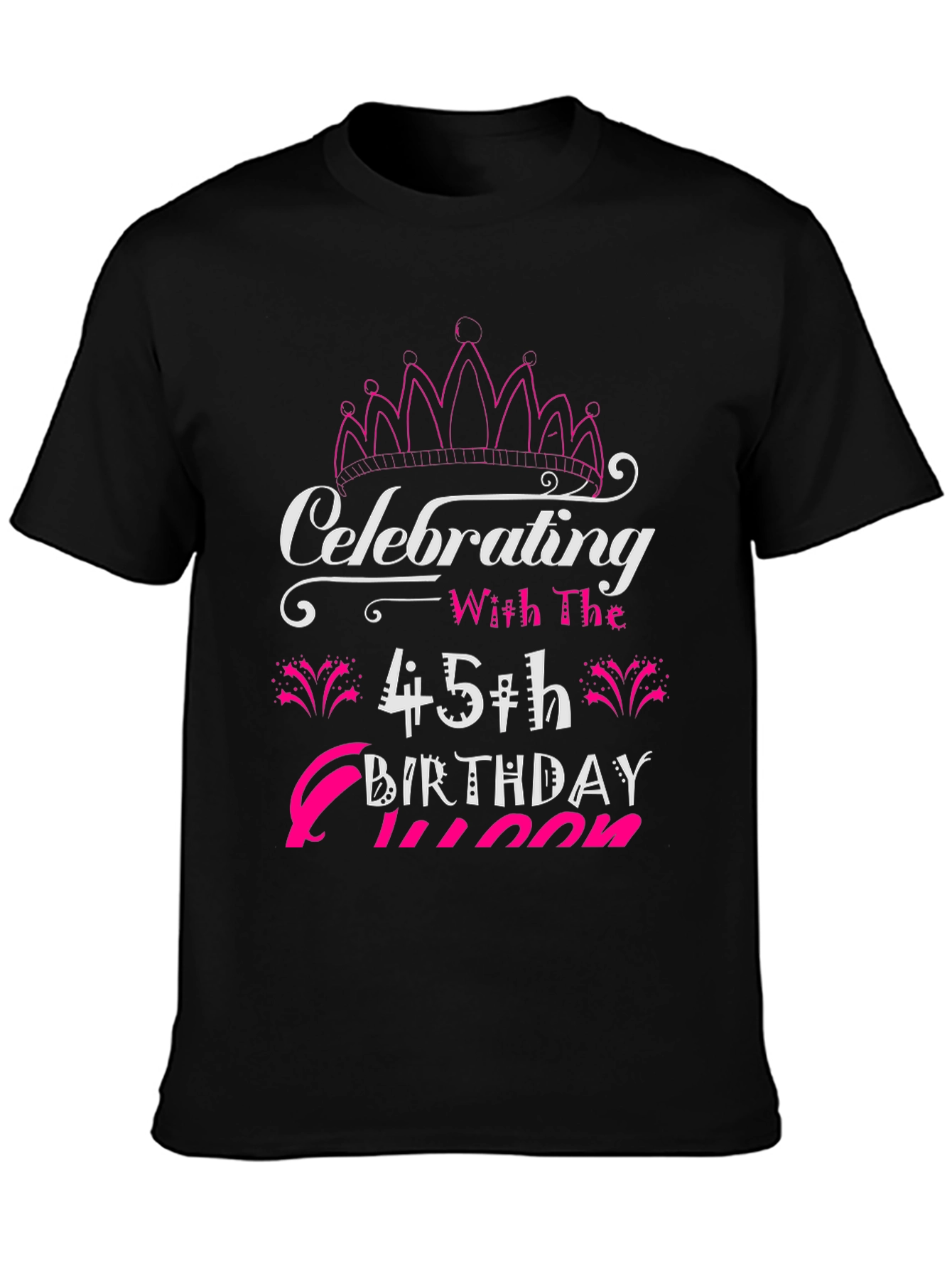45th Birthday Queen Graphic Tee