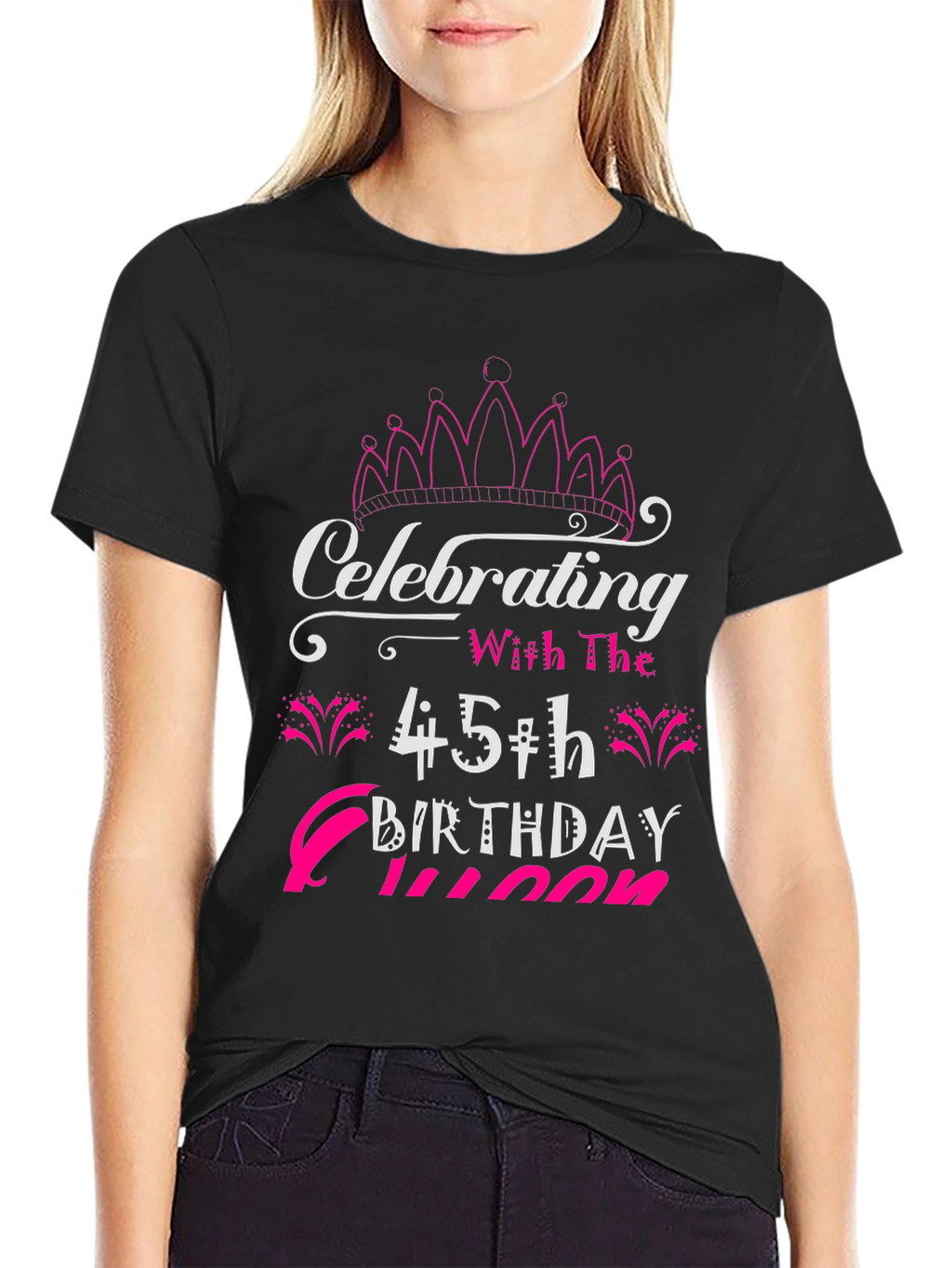 45th Birthday Queen Graphic Tee