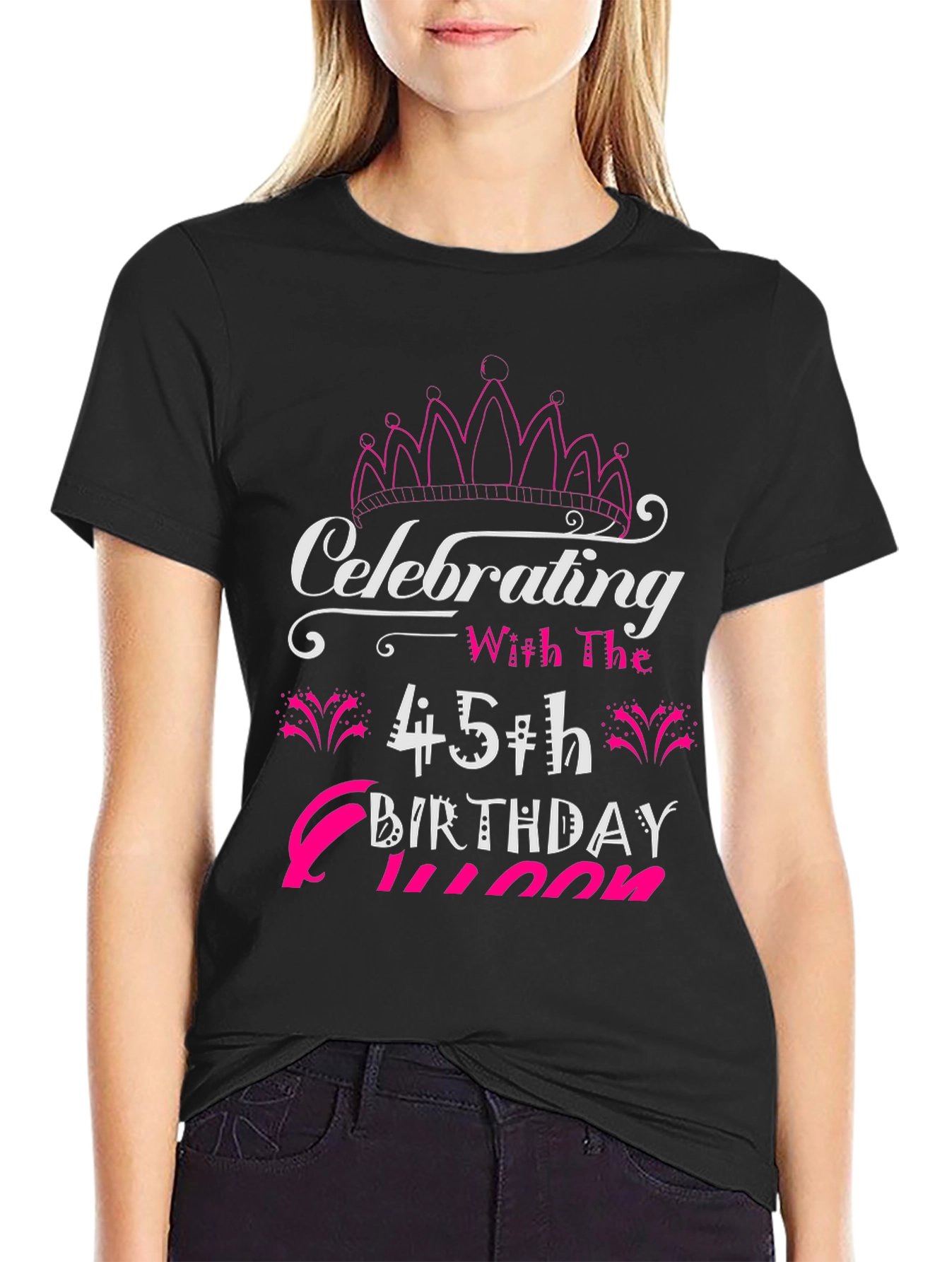 45th Birthday Queen Graphic Tee