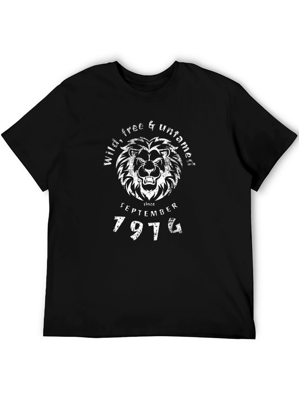 Wild Free Untamed Lion Graphic Tee