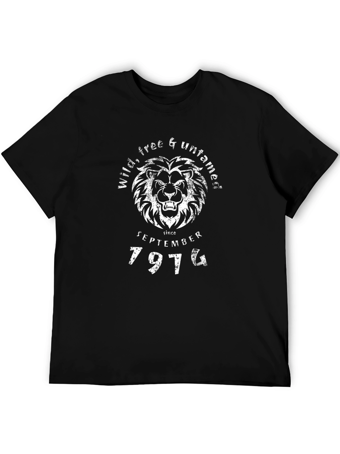 Wild Free Untamed Lion Graphic Tee