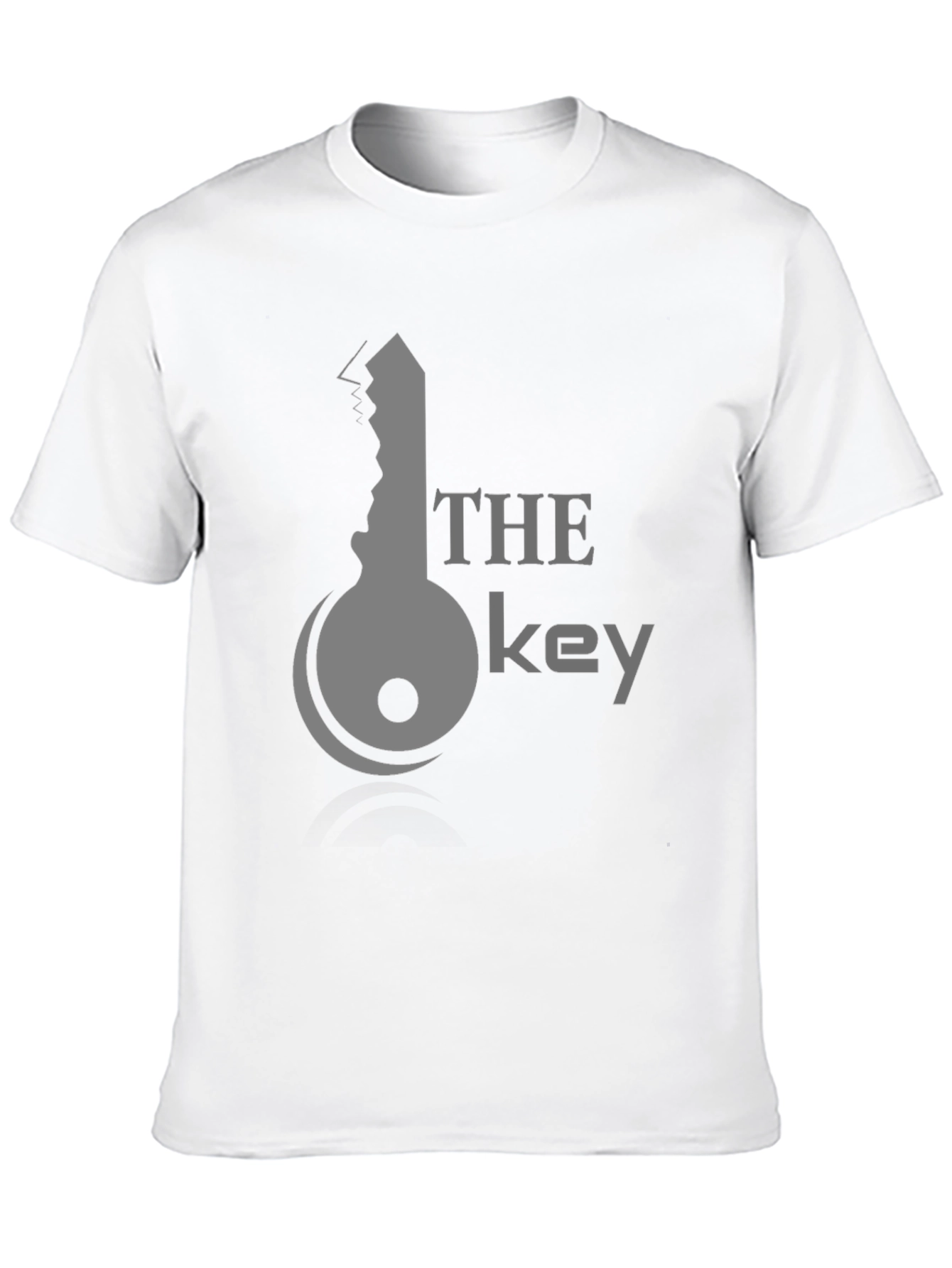 The Key Graphic Tee - Stylish Black Cotton T-Shirt