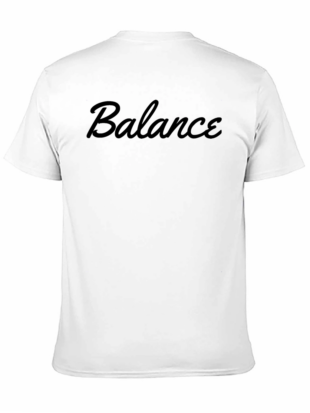 Balance Black Graphic T-Shirt