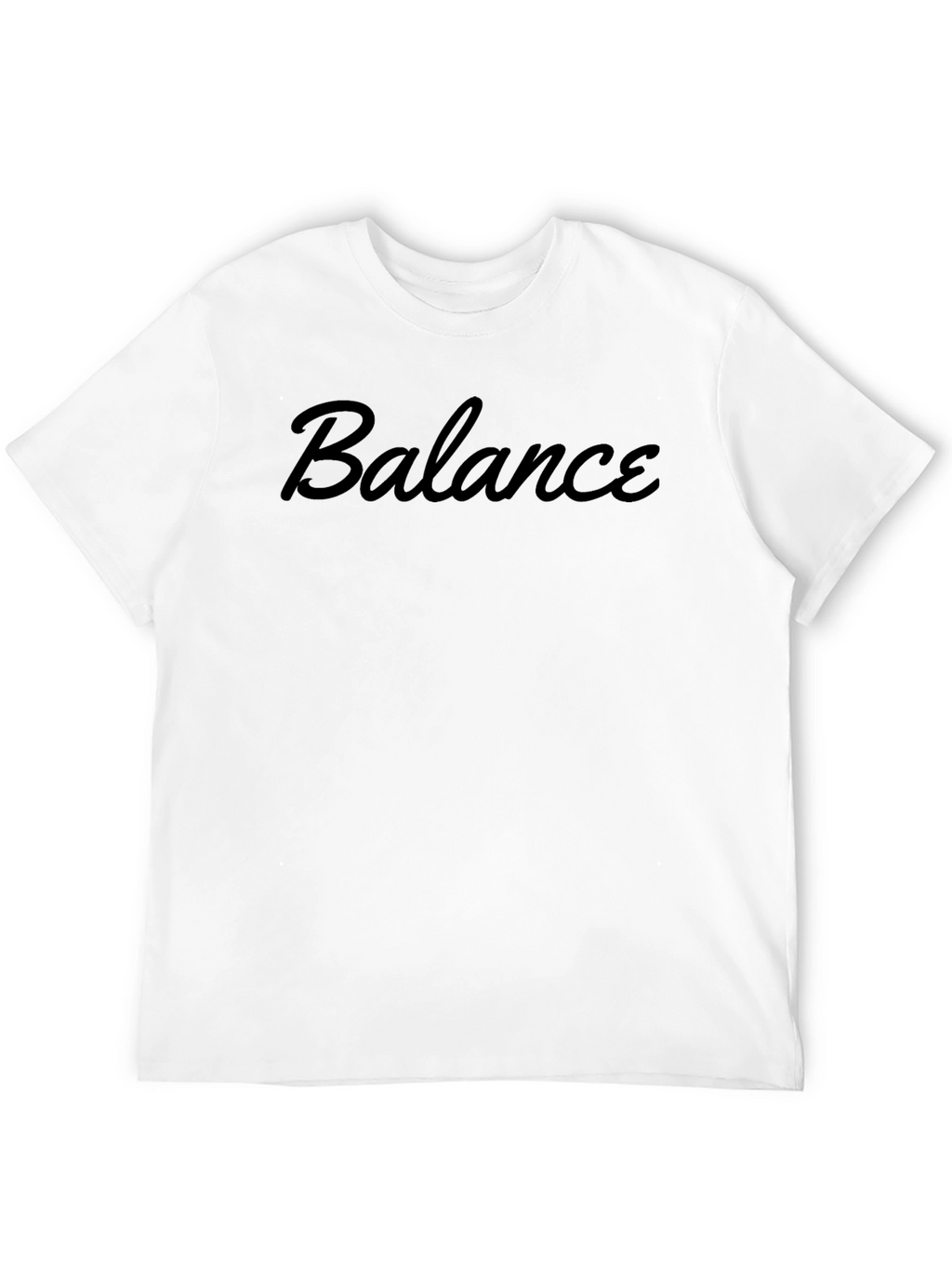 Balance Black Graphic T-Shirt