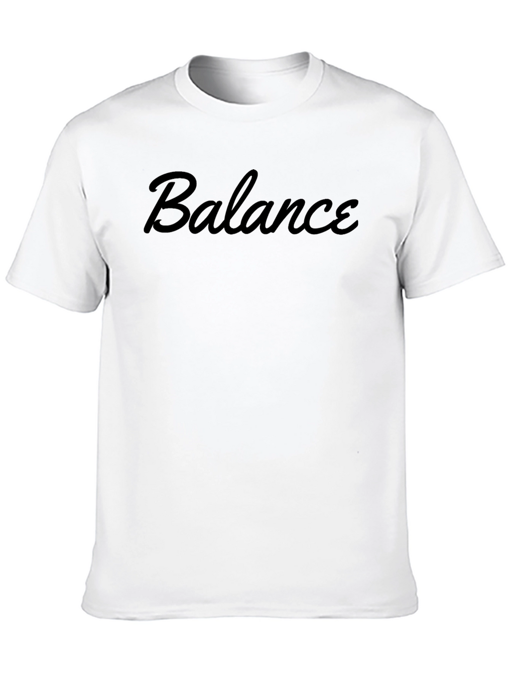 Balance Black Graphic T-Shirt