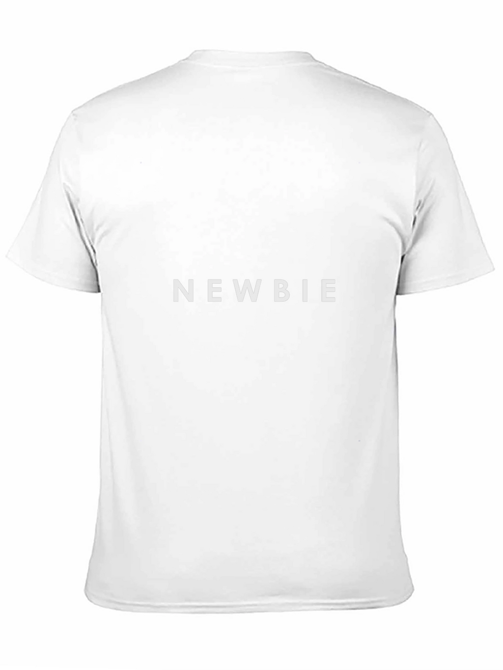Newbie Black Graphic Tee - Casual Comfort