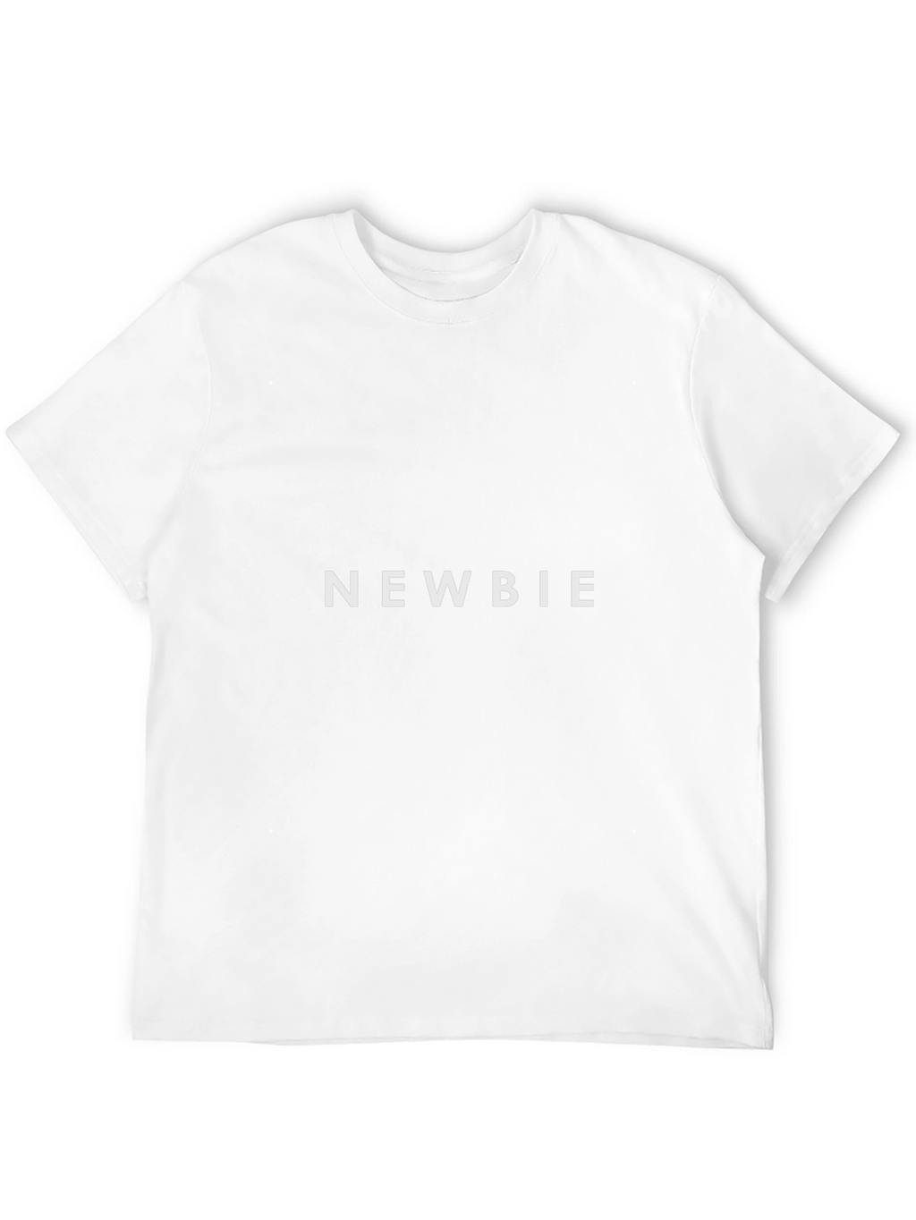 Newbie Black Graphic Tee - Casual Comfort