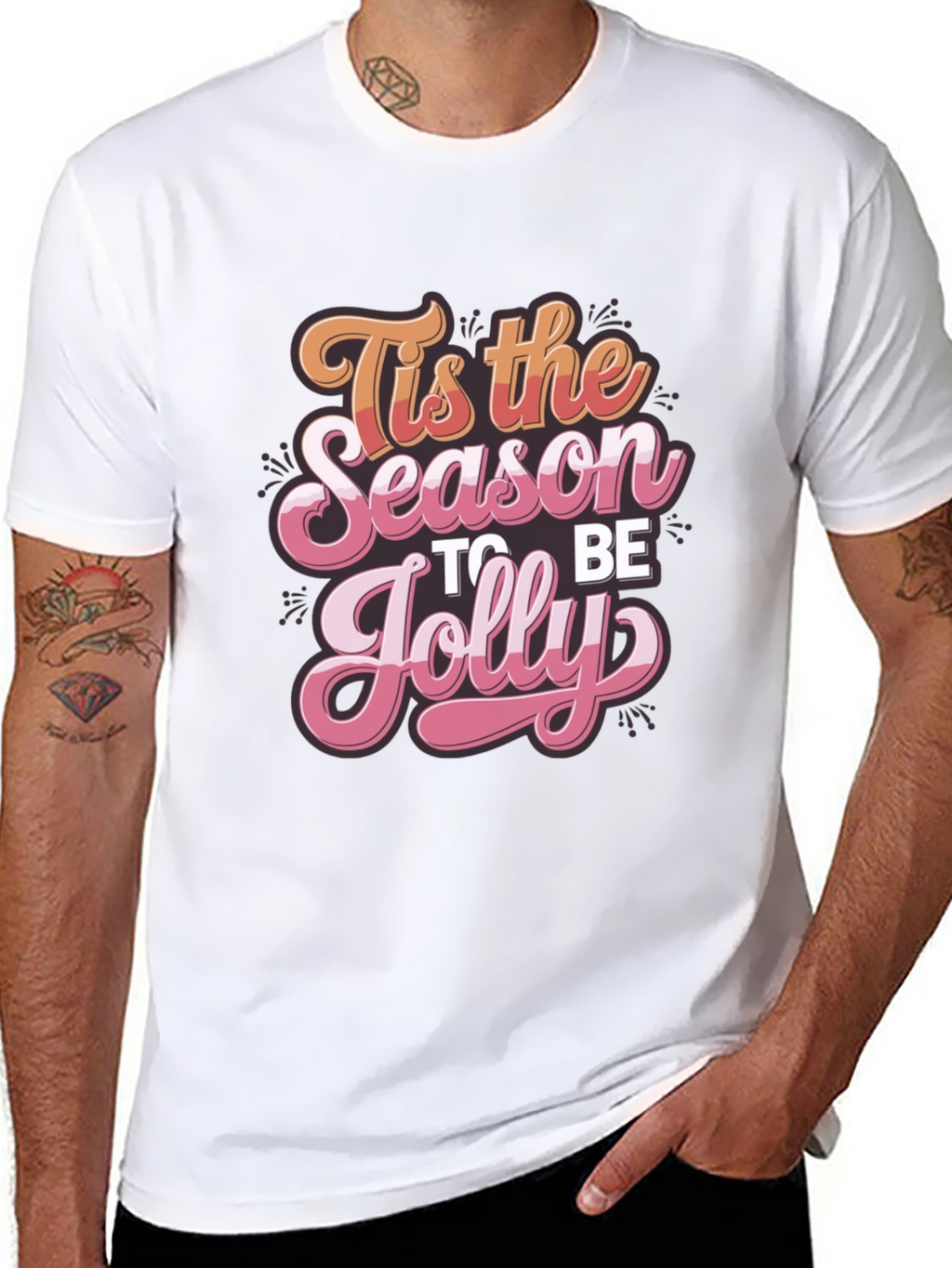 Tis the Season to be Jolly Graphic Tee