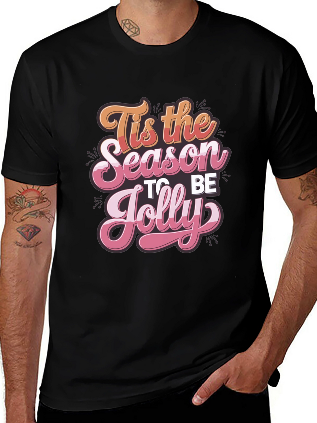 Tis the Season to be Jolly Graphic Tee