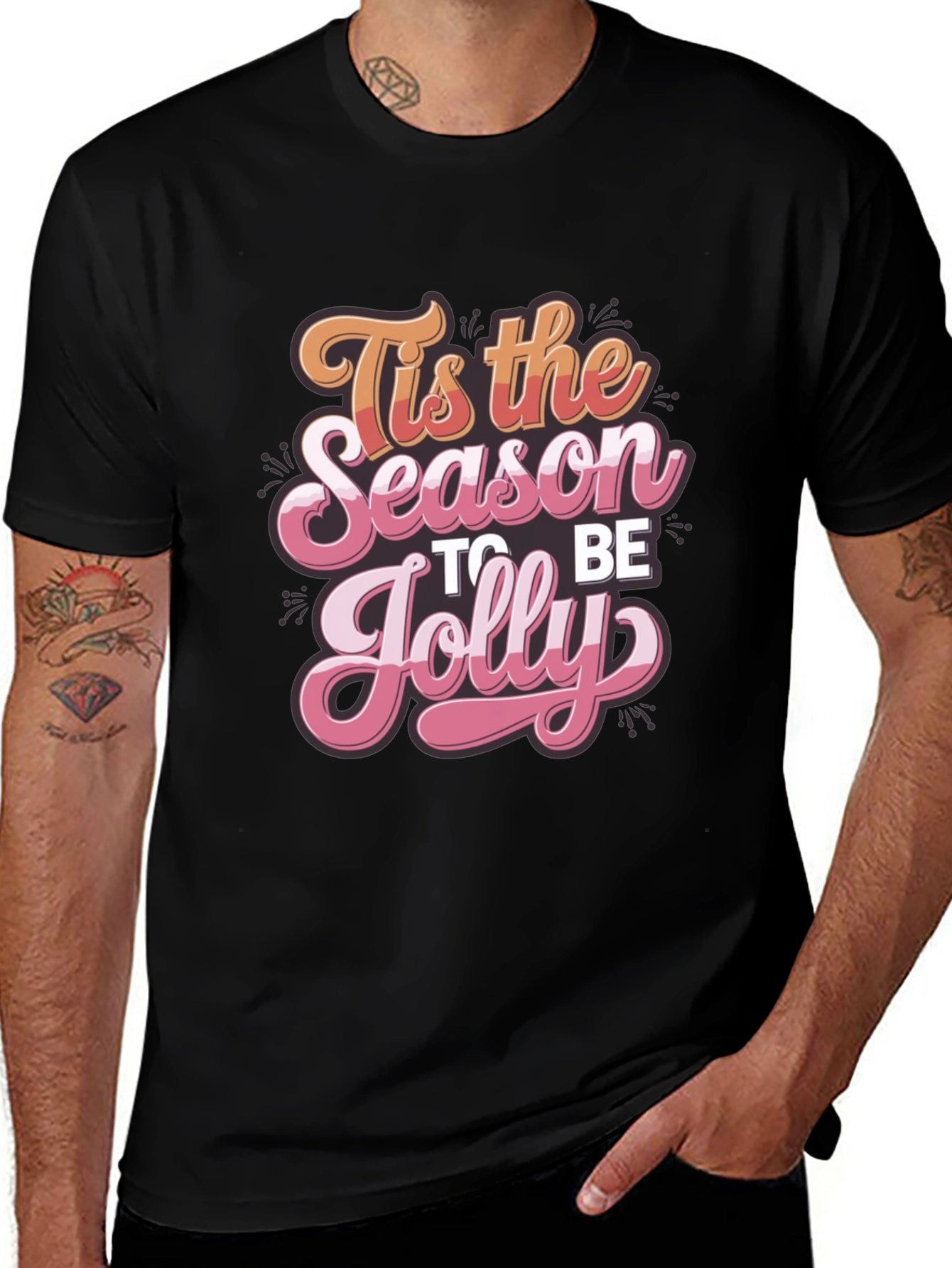 Tis the Season to be Jolly Graphic Tee
