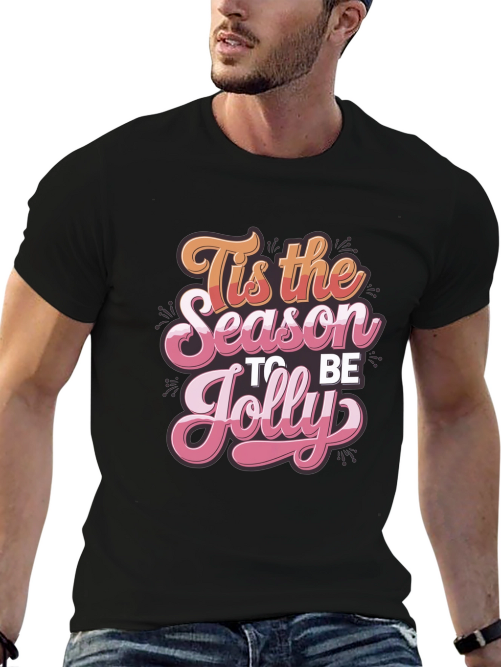 Tis the Season to be Jolly Graphic Tee