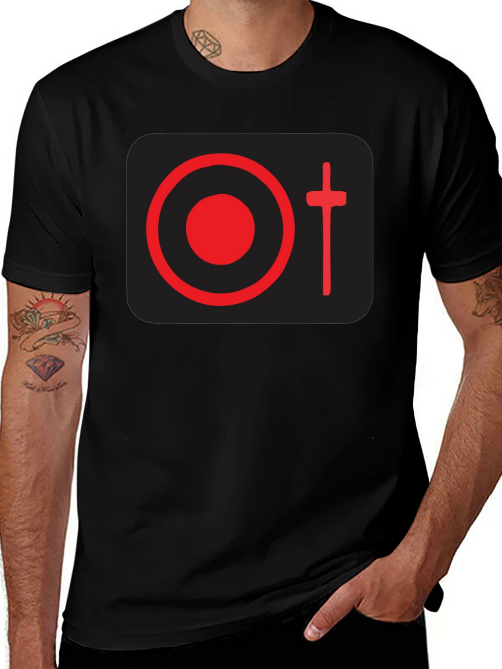 OT Red Graphic Tee