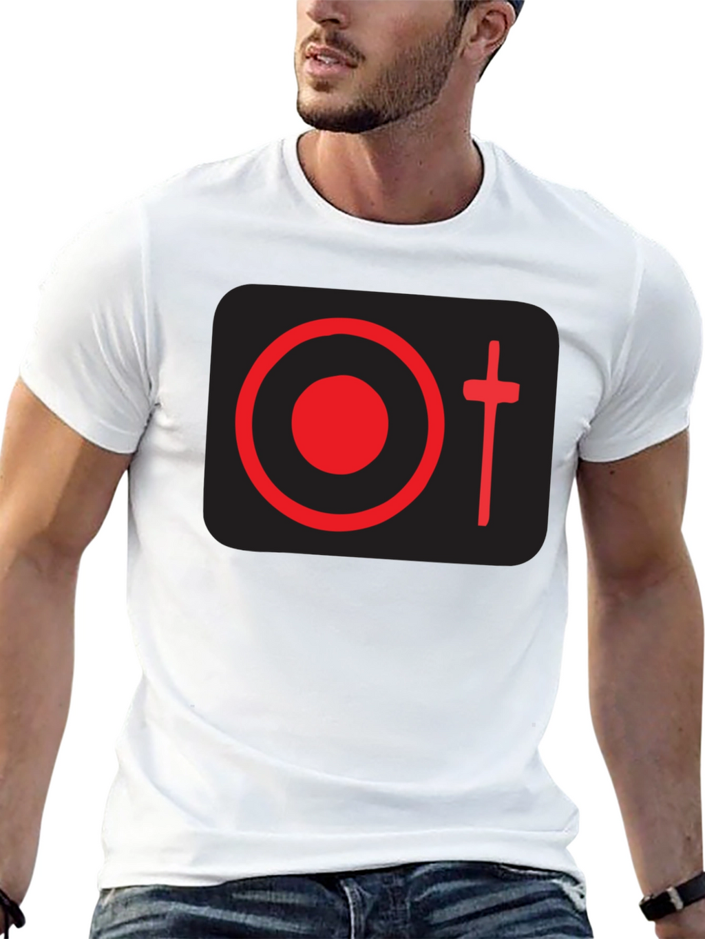 OT Red Graphic Tee