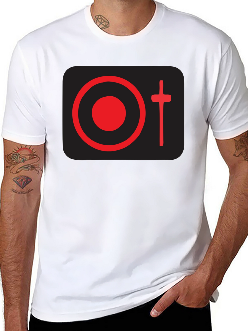 OT Red Graphic Tee