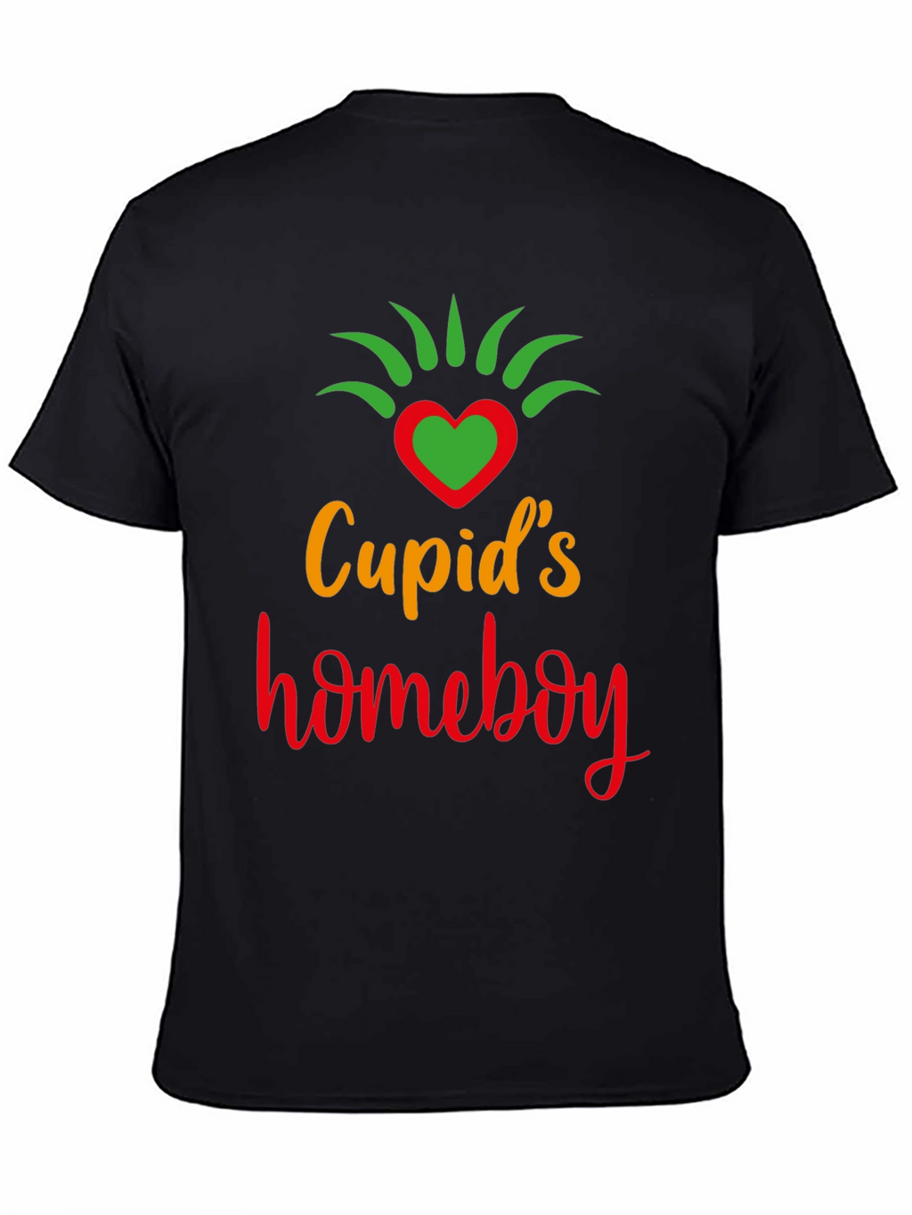 Cupids Homeboy Valentines Day Graphic Tee