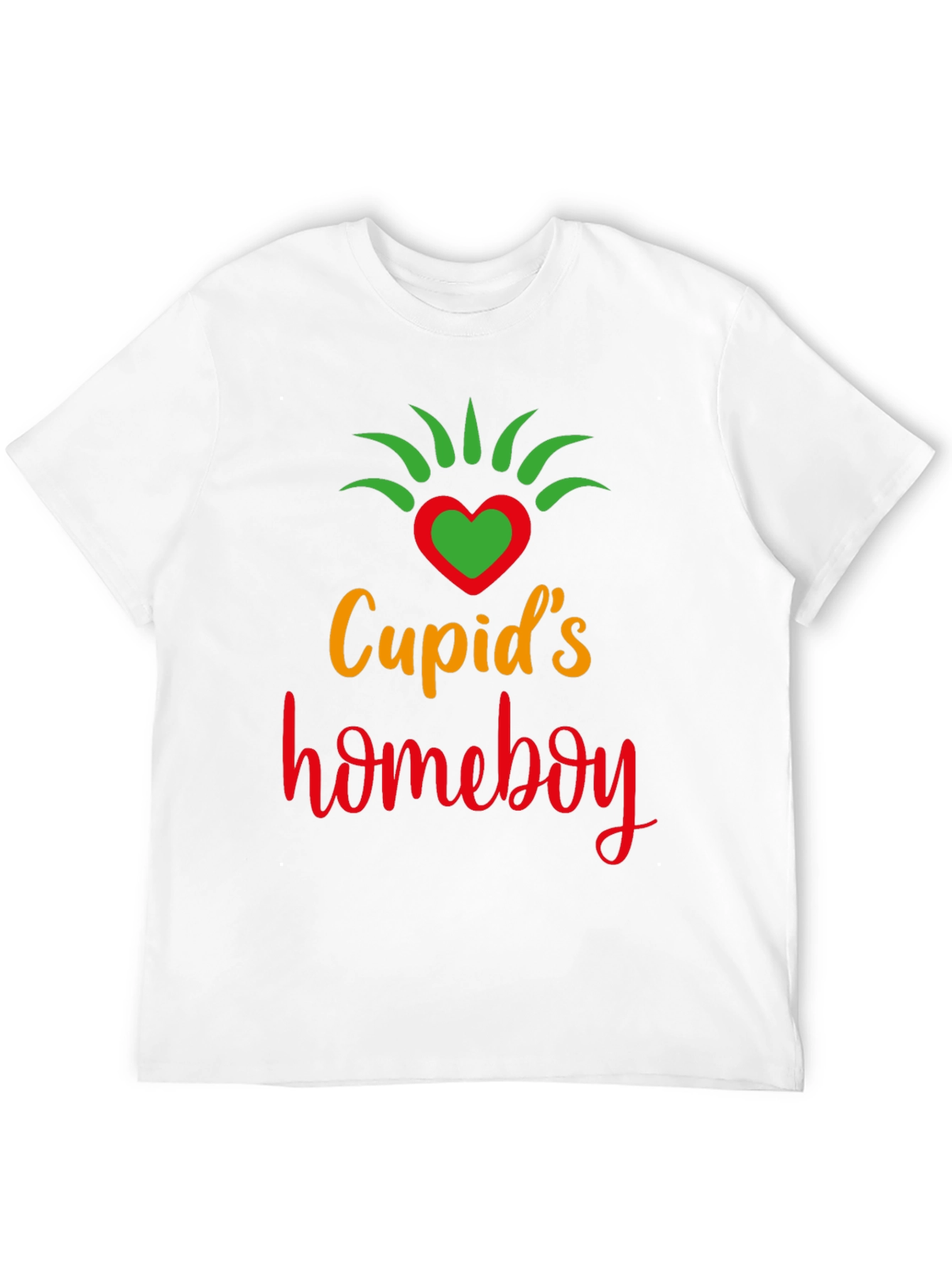 Cupids Homeboy Valentines Day Graphic Tee