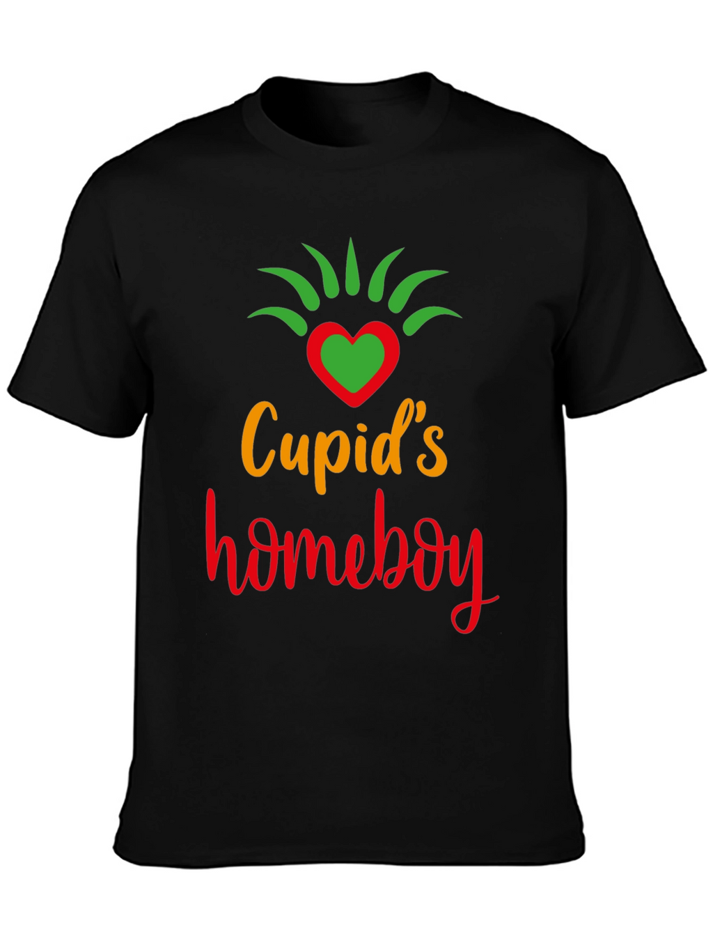 Cupids Homeboy Valentines Day Graphic Tee
