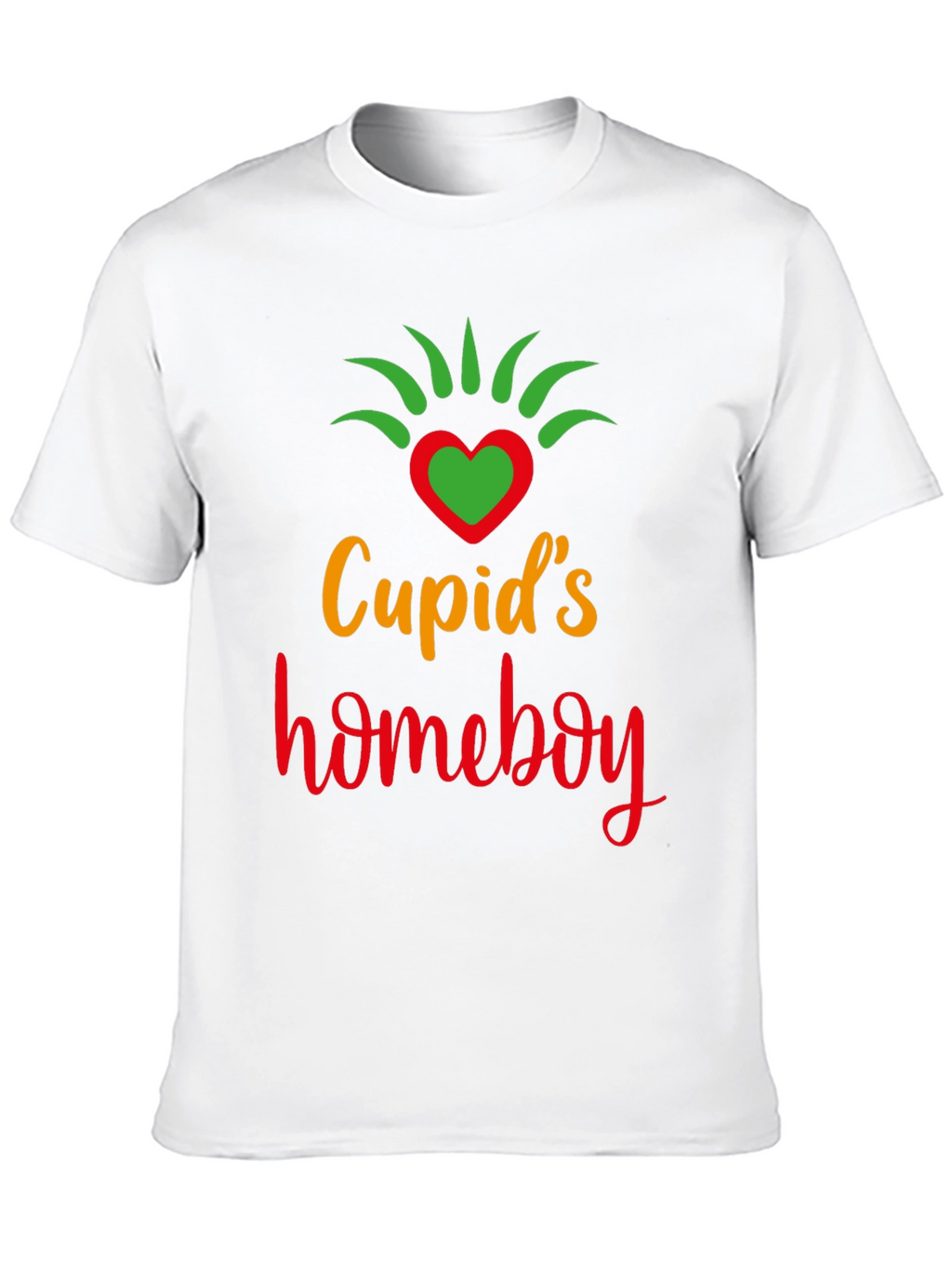 Cupids Homeboy Valentines Day Graphic Tee