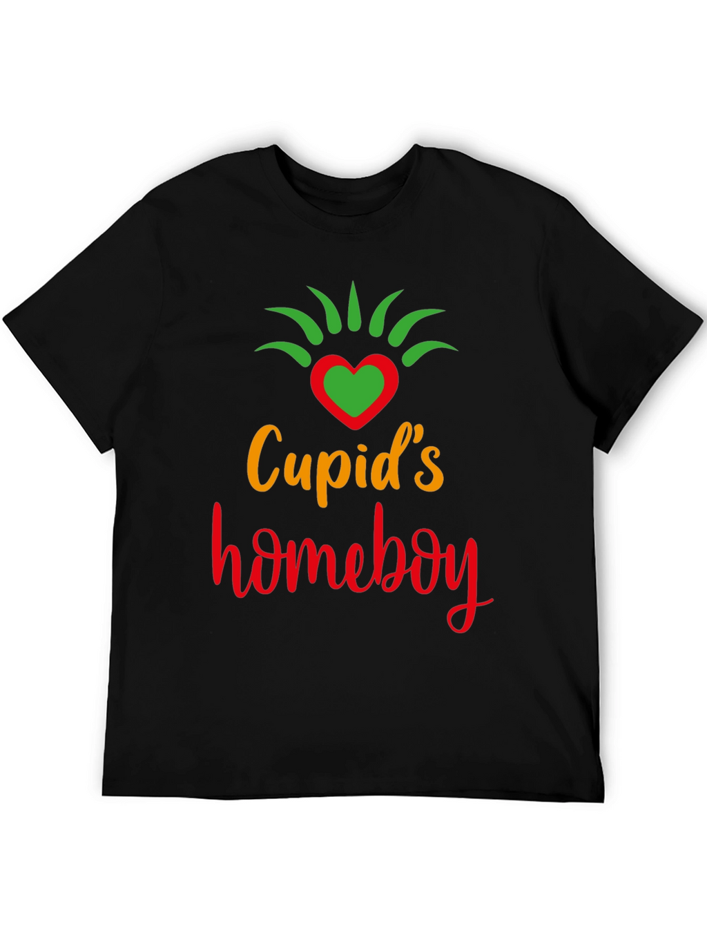 Cupids Homeboy Valentines Day Graphic Tee