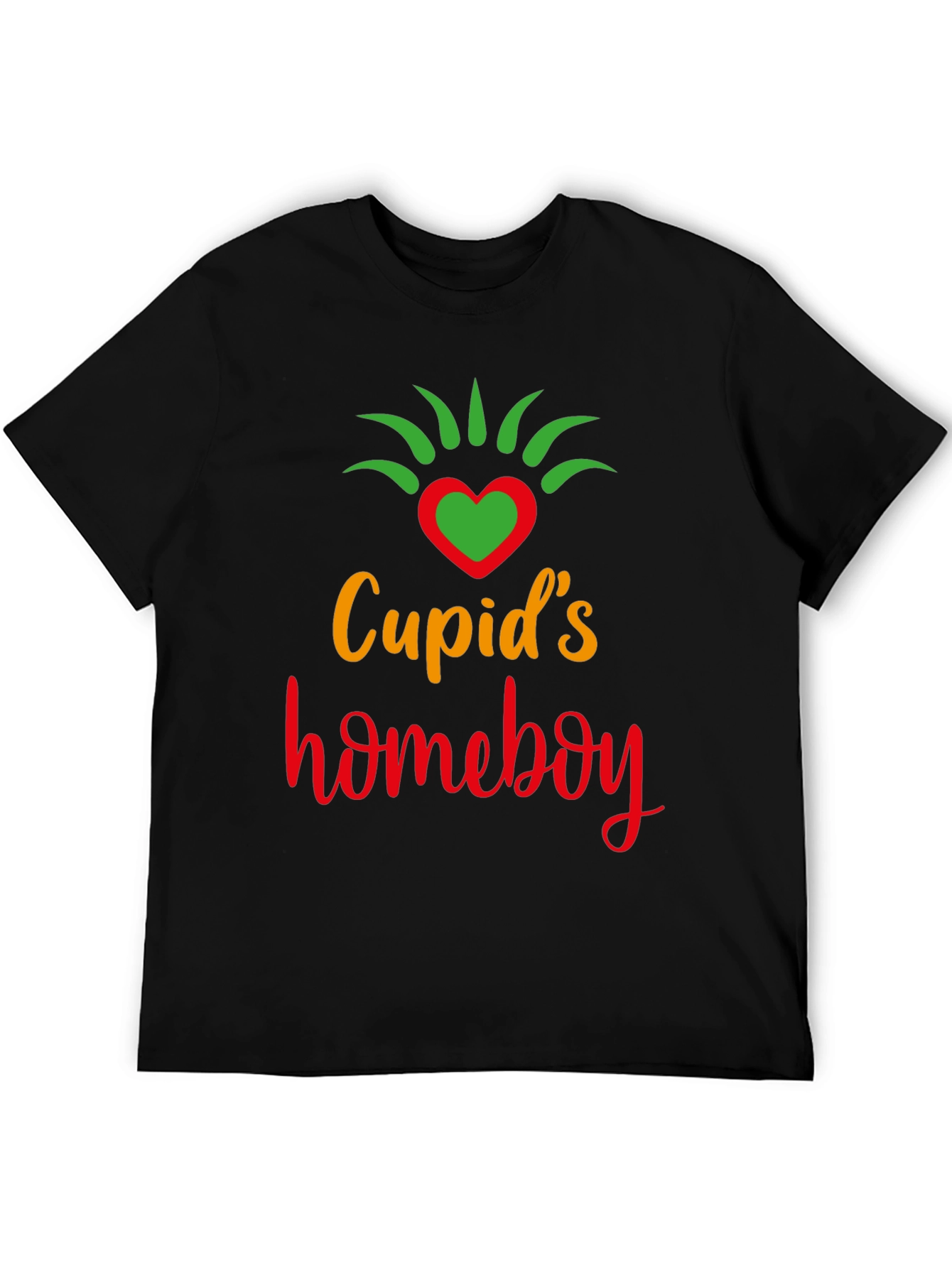 Cupids Homeboy Valentines Day Graphic Tee