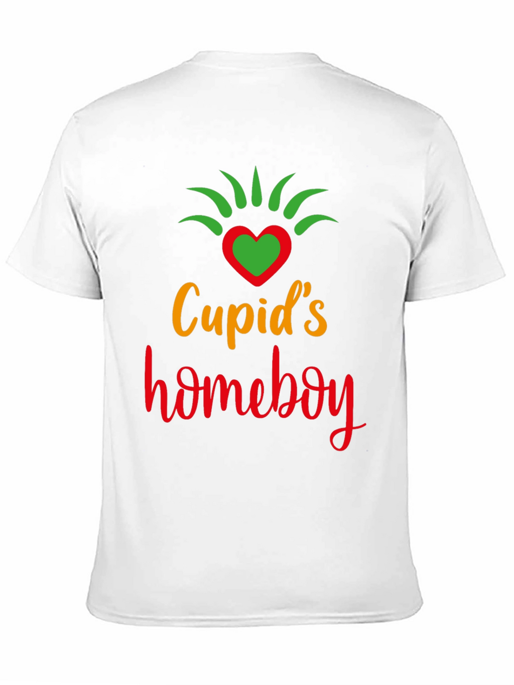 Cupids Homeboy Valentines Day Graphic Tee