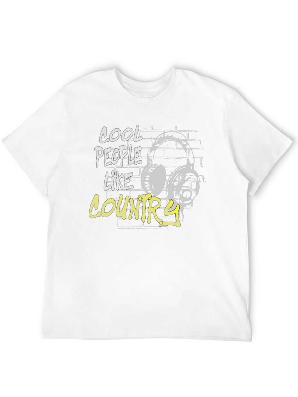 Cool People Like Country Music Graphic Tee