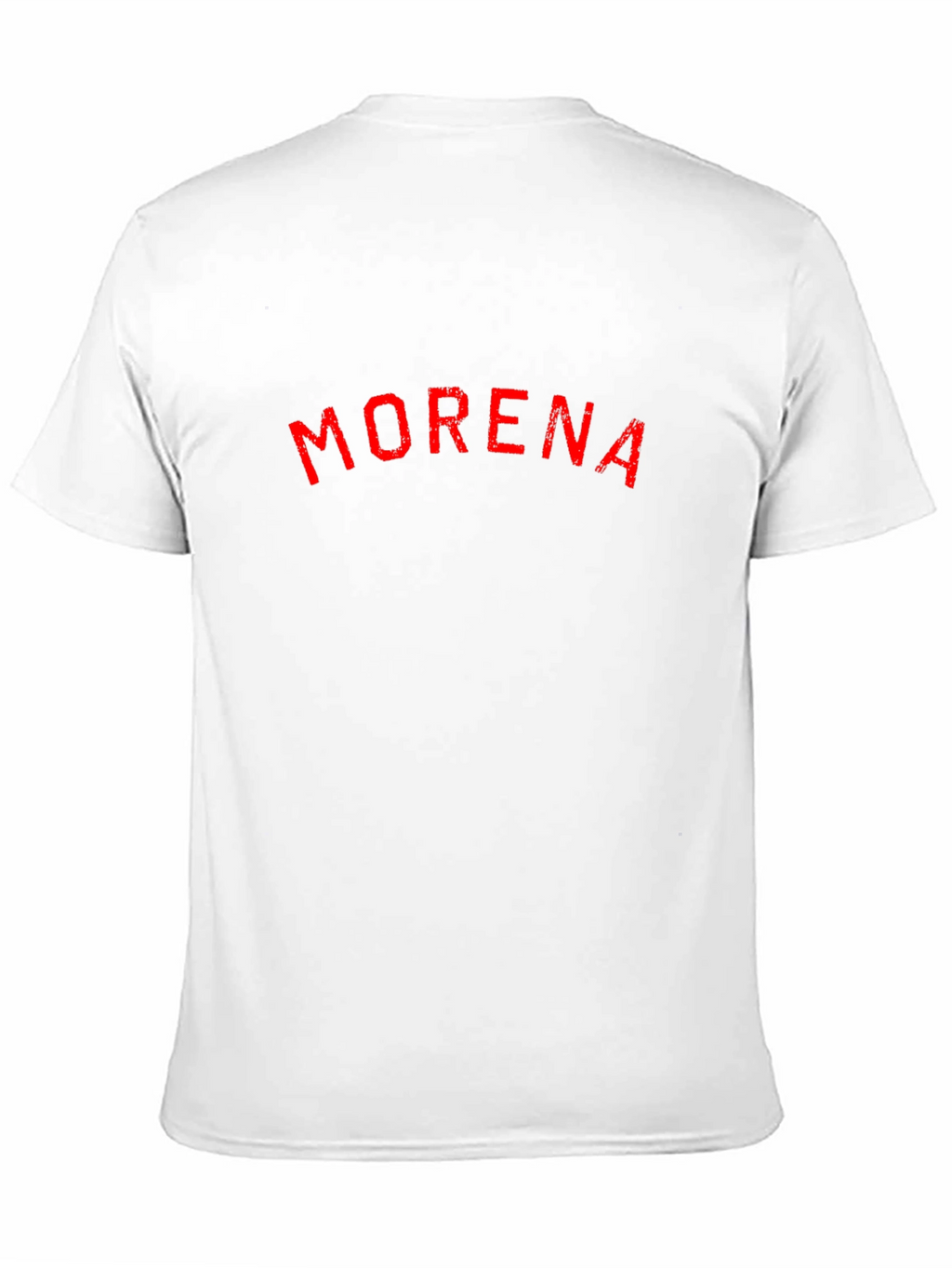 MORENA Graphic T-Shirt - Distressed Print Casual Wear