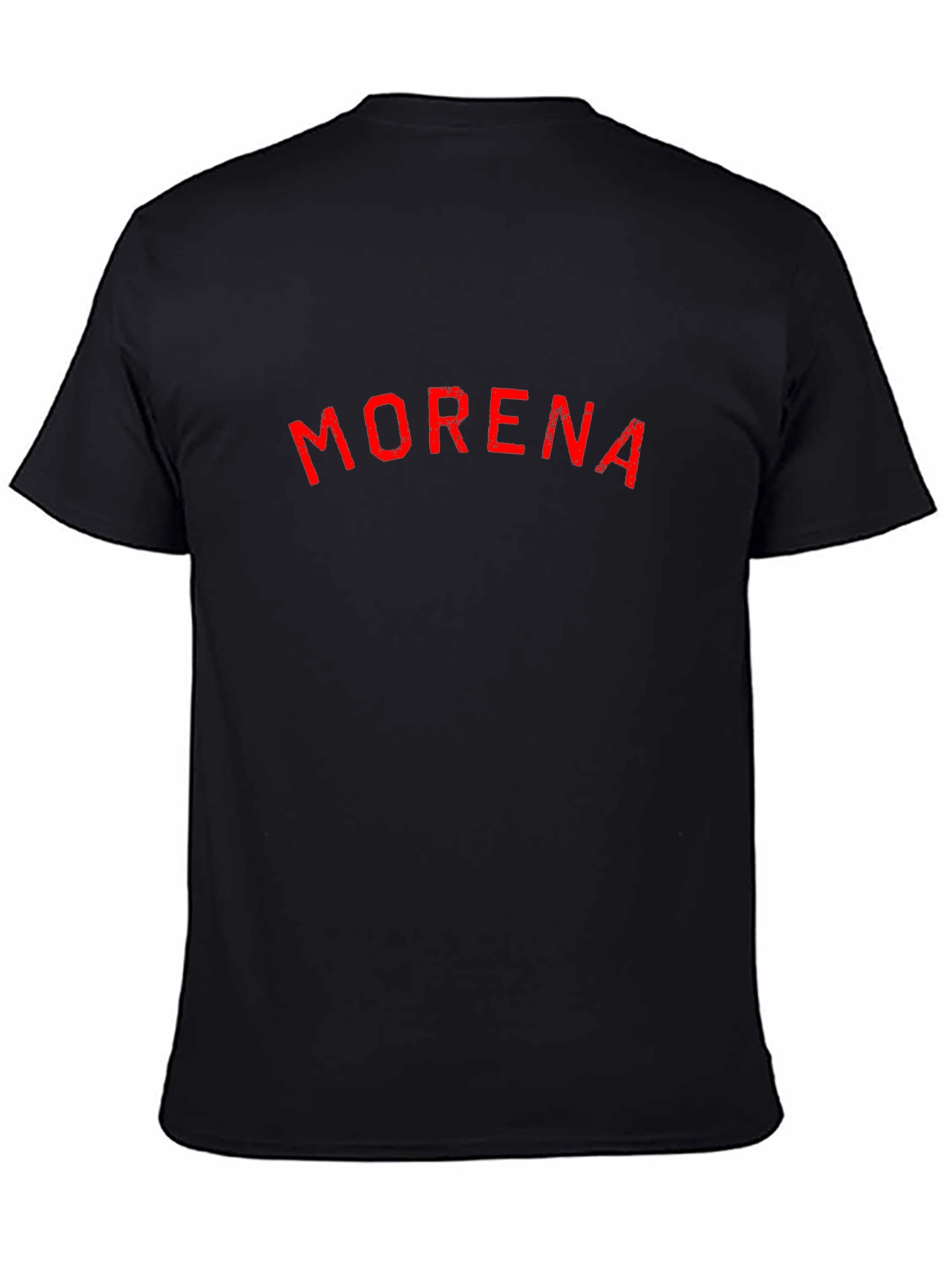 MORENA Graphic T-Shirt - Distressed Print Casual Wear