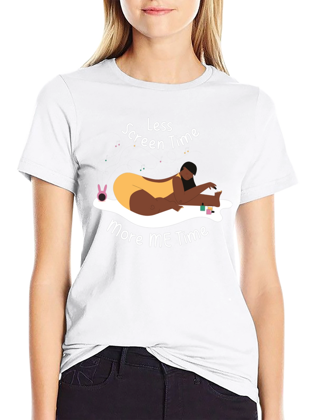 Less Screen Time More Me Time T-Shirt