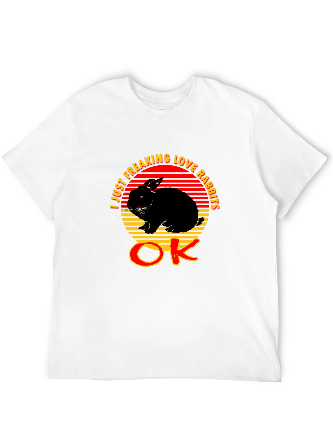 I Love Rabbits T-Shirt - Unisex Graphic Tee