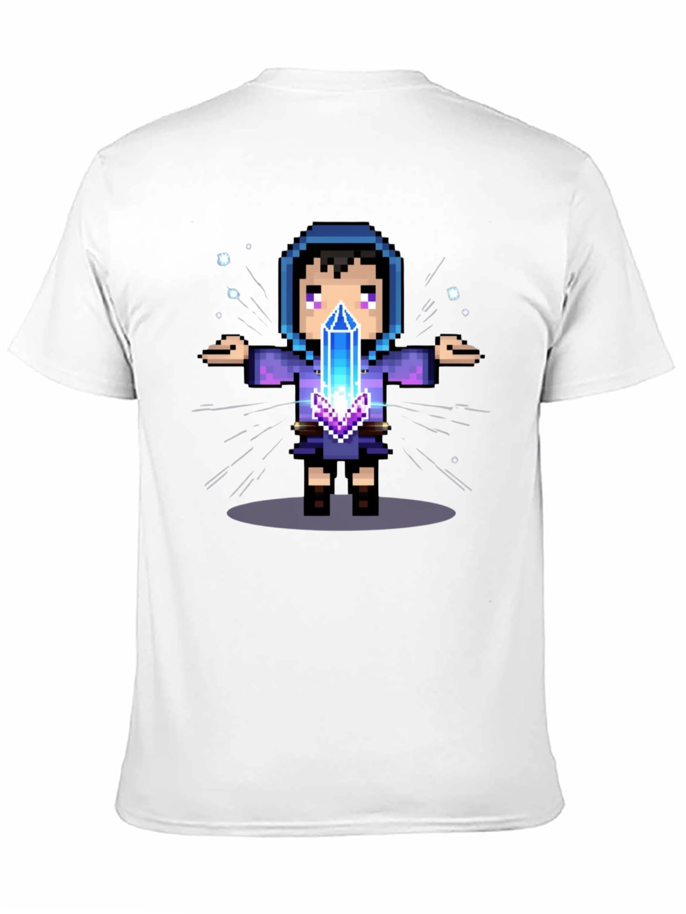 Pixel Wizard Graphic Tee