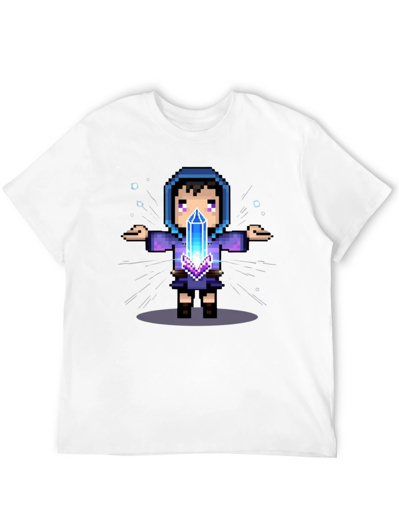 Pixel Wizard Graphic Tee