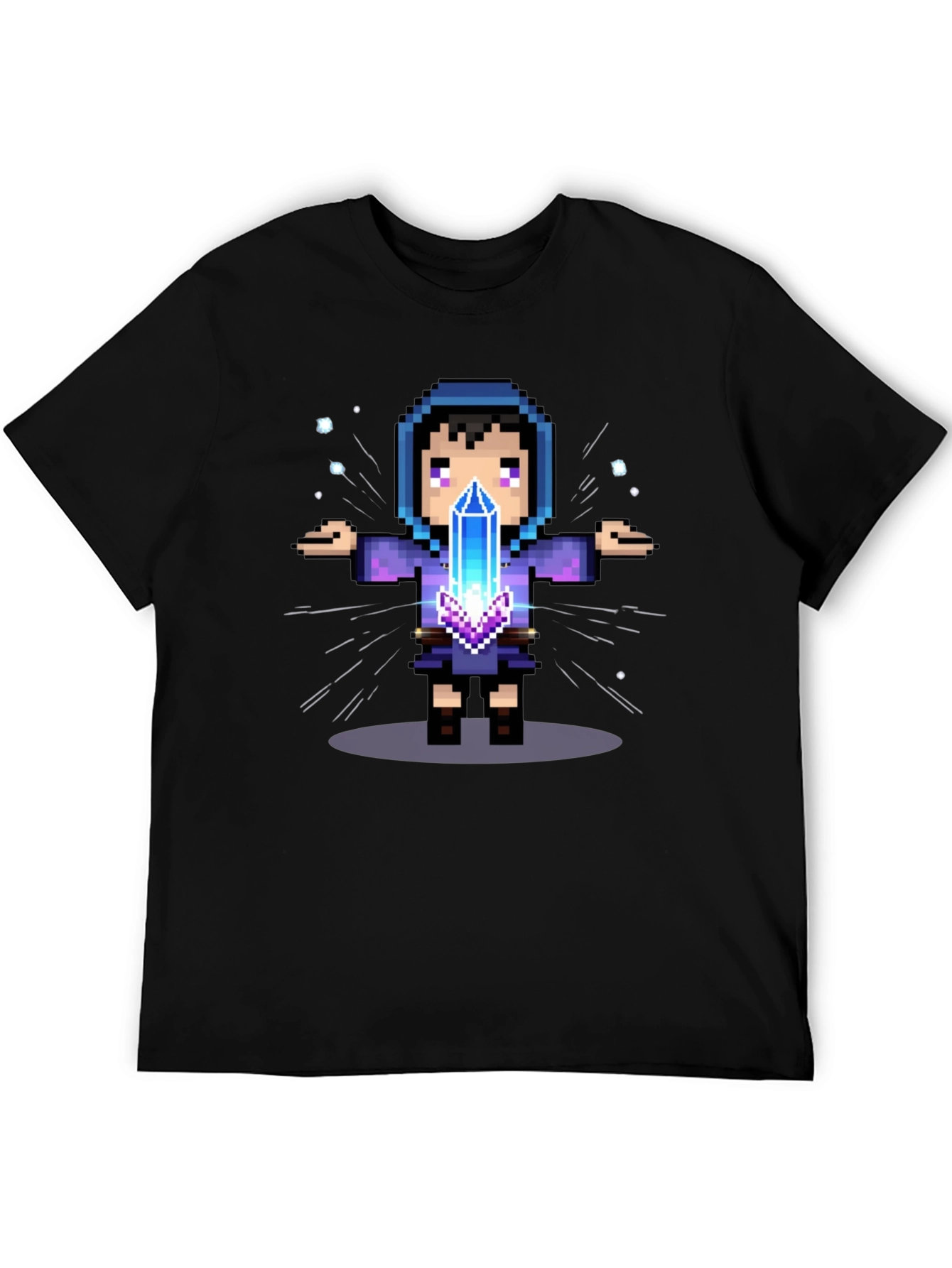 Pixel Wizard Graphic Tee