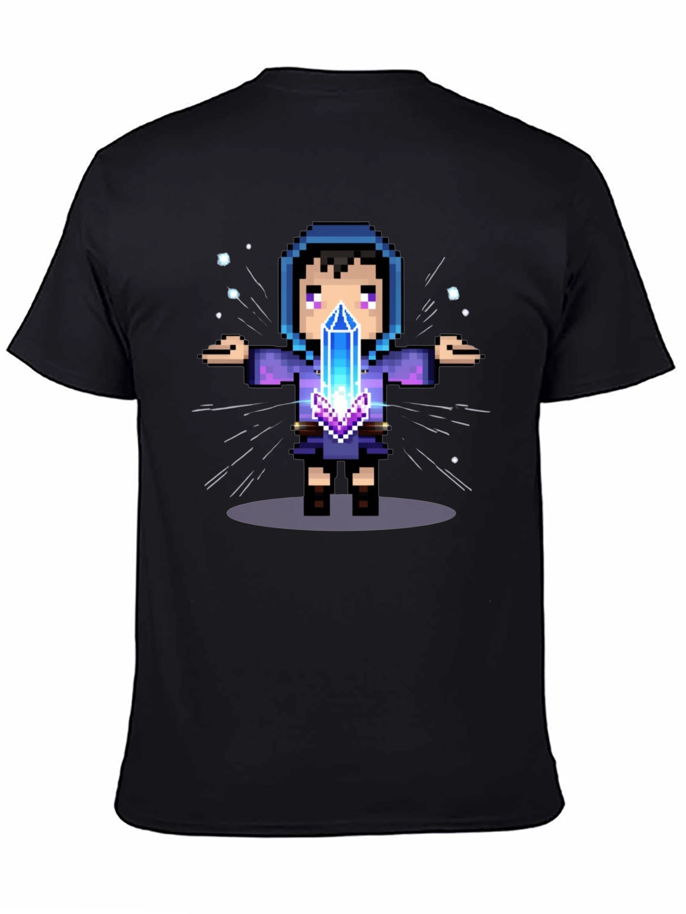 Pixel Wizard Graphic Tee