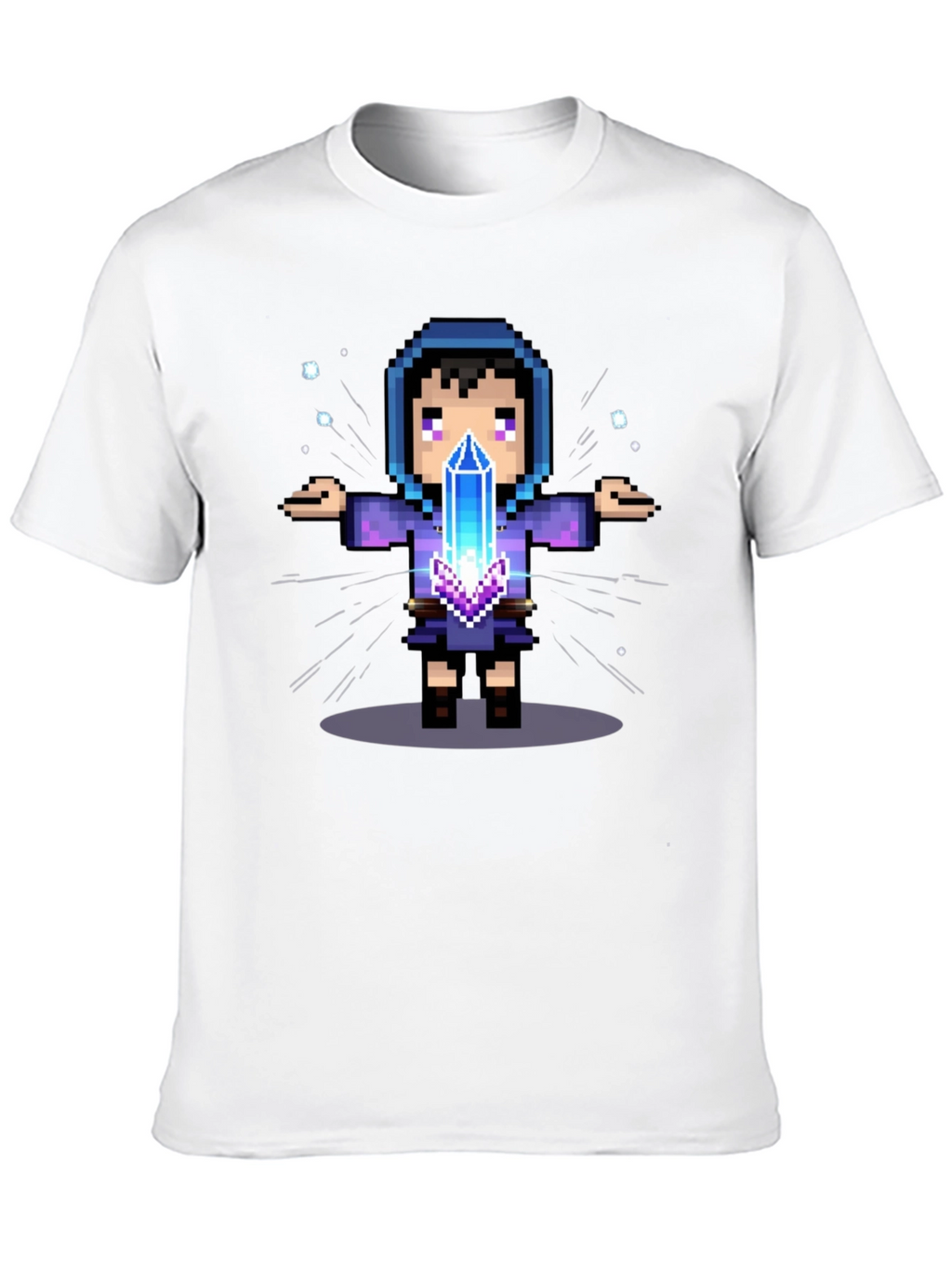 Pixel Wizard Graphic Tee