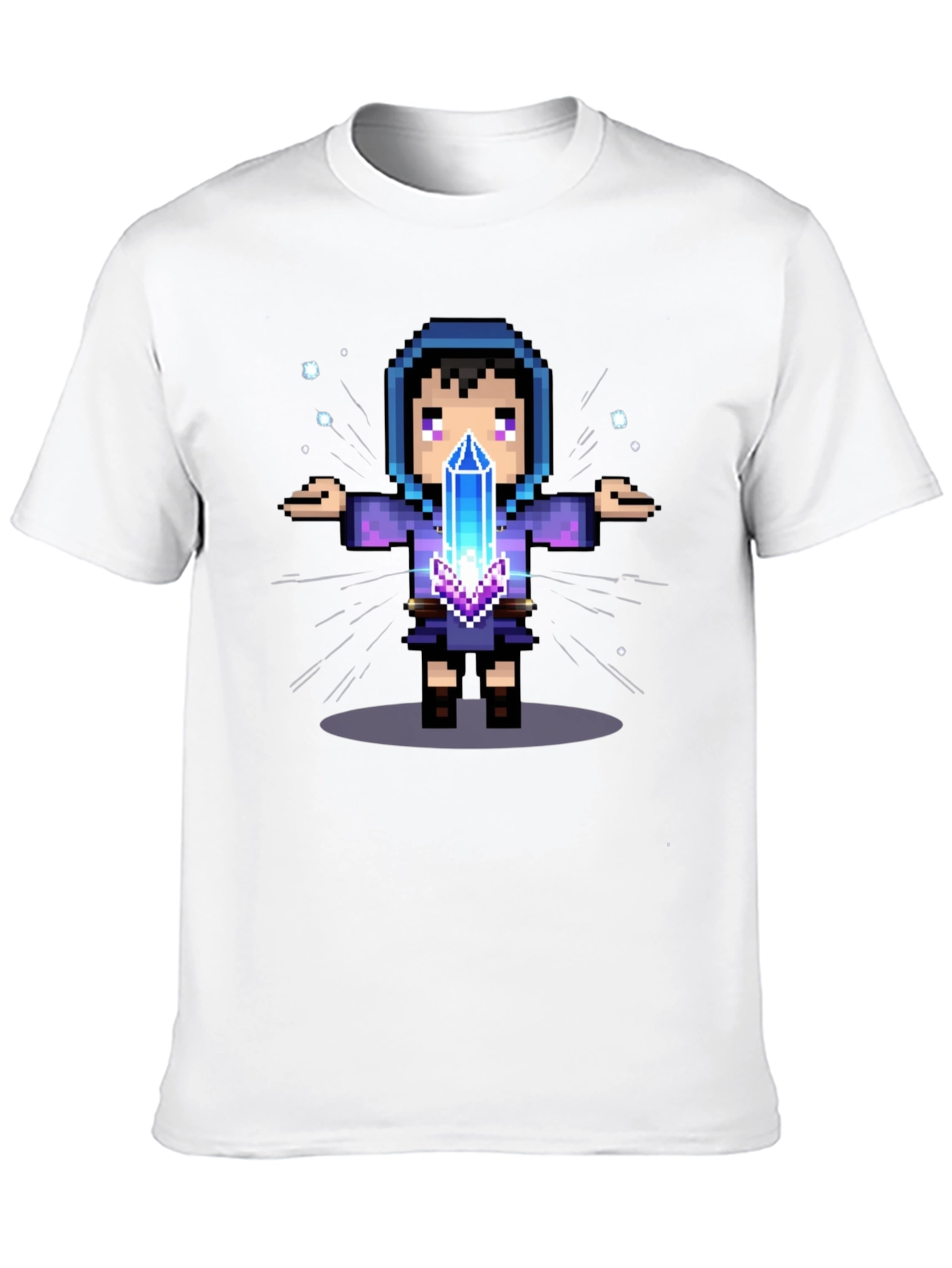 Pixel Wizard Graphic Tee